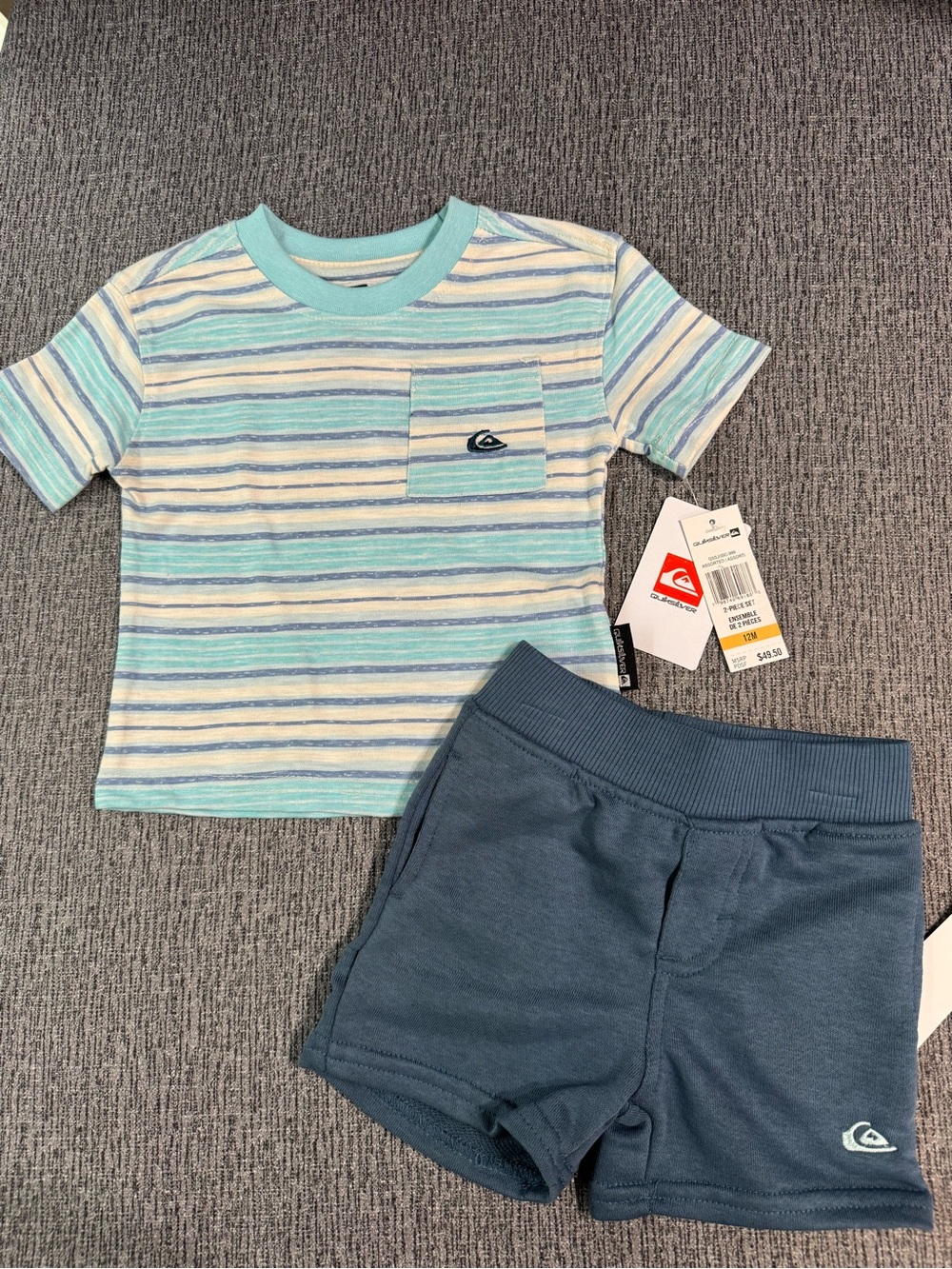 Quicksilver Boy’s Tee and Shorts Set